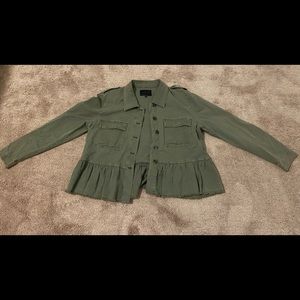 Lucky Brand army green jacket